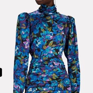 REVOLVE x Ronny Kobo Collection Annika Silk Long Sleeve Dress